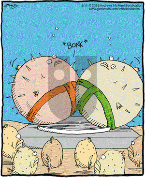 In the Bleachers on Wednesday May 14, 2025 Comic Strip