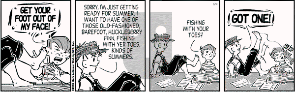 Cow and Boy Classics on Friday July 18, 2025 Comic Strip