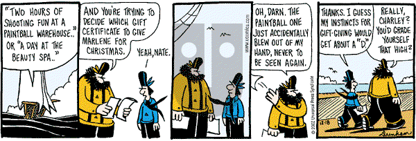 Overboard on Wednesday December 18, 2002 Comic Strip