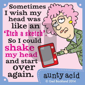 Aunty Acid on Friday December 26, 2014 Comic Strip