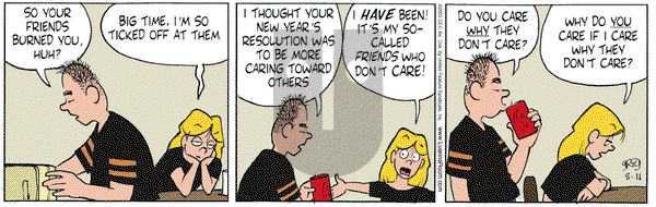 Luann on Monday August 11, 2003 Comic Strip