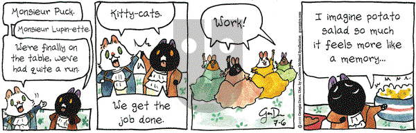 Breaking Cat News on Saturday July 6, 2019 Comic Strip
