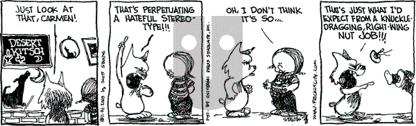 Prickly City on Monday November 14, 2005 Comic Strip
