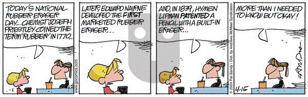 Next Door Neighbors - Monday April 15, 2024 Comic Strip