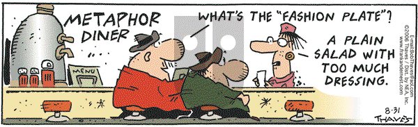 Frank and Ernest on Thursday August 31, 2006 Comic Strip