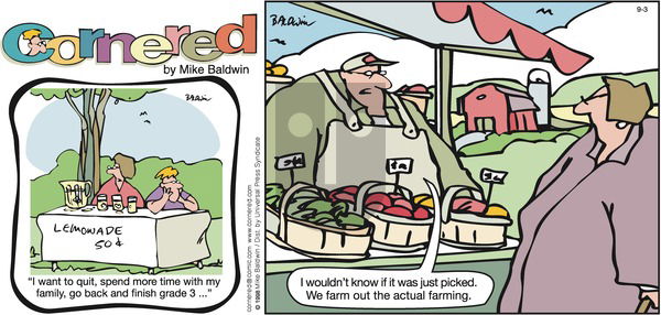 Cornered on Sunday September 3, 2006 Comic Strip
