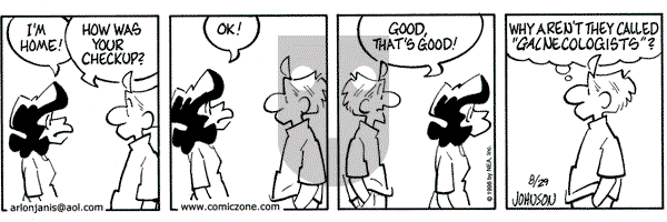Arlo and Janis on Saturday August 29, 1998 Comic Strip