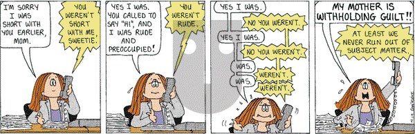 Cathy Classics on Saturday April 19, 2003 Comic Strip
