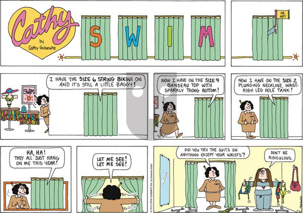 Cathy Classics on Sunday May 30, 2010 Comic Strip