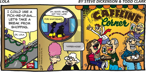 Lola on Thursday February 1, 2007 Comic Strip