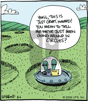 Reality Check on Thursday August 6, 2009 Comic Strip