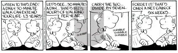 Drabble on Tuesday April 17, 2007 Comic Strip