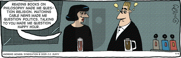 The Fusco Brothers on Saturday April 5, 2025 Comic Strip