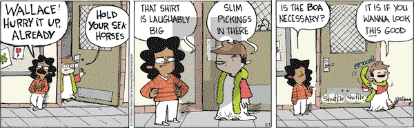 Wallace the Brave on Thursday May 1, 2025 Comic Strip