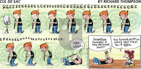 Cul de Sac on Sunday March 13, 2011 Comic Strip