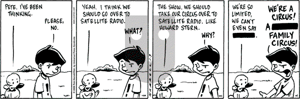 Big Top on Monday January 9, 2006 Comic Strip