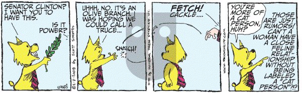 Prickly City on Friday February 1, 2008 Comic Strip
