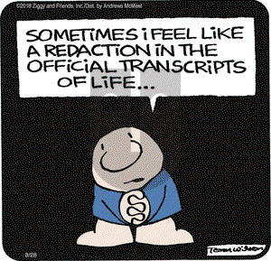 Ziggy on Tuesday August 28, 2018 Comic Strip