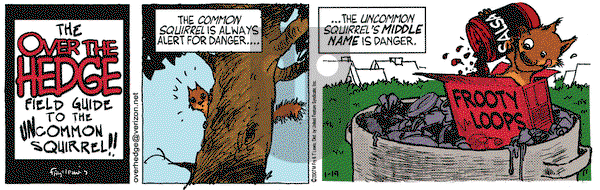 Over the Hedge on Friday January 19, 2007 Comic Strip