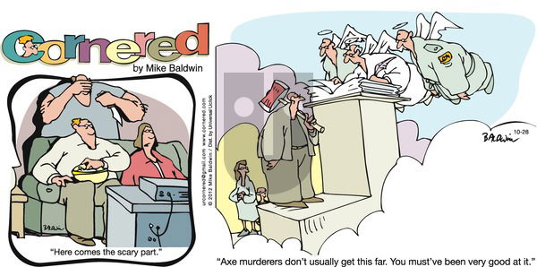 Cornered on Sunday October 28, 2012 Comic Strip