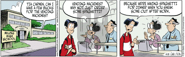 Baldo on Tuesday April 8, 2014 Comic Strip