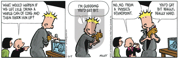 Frazz on Friday December 5, 2003 Comic Strip