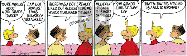 Arlo and Janis on Tuesday April 14, 2015 Comic Strip
