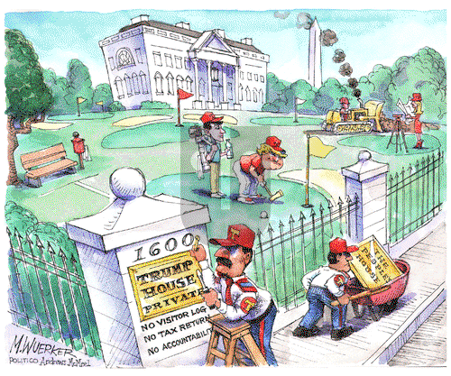 Matt Wuerker on Wednesday April 19, 2017 Comic Strip