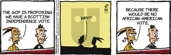 La Cucaracha on Friday October 3, 2014 Comic Strip