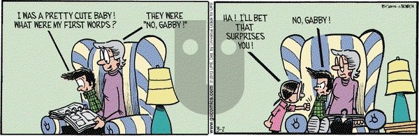 Grand Avenue on Saturday March 2, 2013 Comic Strip