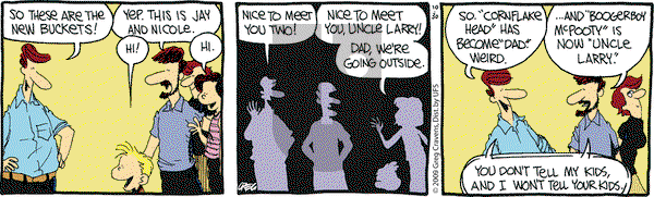 The Buckets on Friday October 30, 2009 Comic Strip