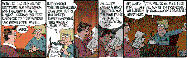 Monty on Monday December 5, 2011 Comic Strip