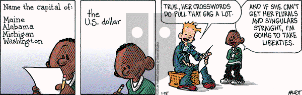Frazz on Thursday January 15, 2015 Comic Strip