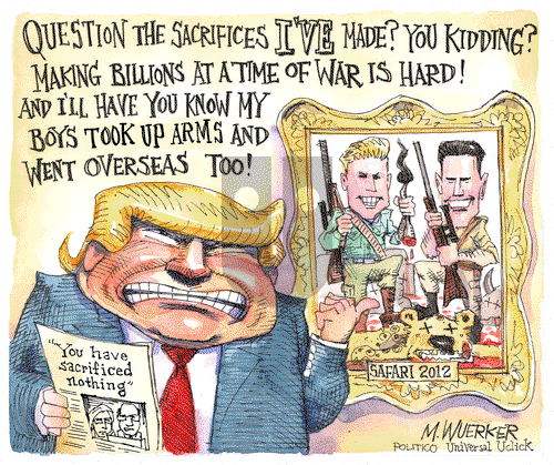 Matt Wuerker on Monday August 1, 2016 Comic Strip