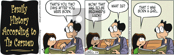 Baldo on Thursday July 14, 2011 Comic Strip