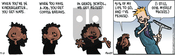 Frazz on Thursday September 18, 2014 Comic Strip