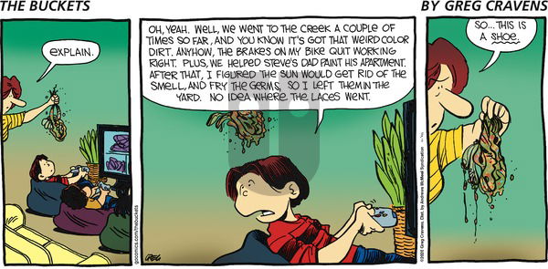 The Buckets on Sunday August 2, 2020 Comic Strip