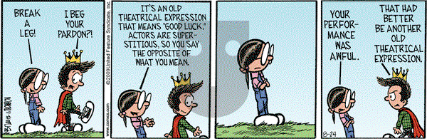 Grand Avenue on Monday August 24, 2009 Comic Strip