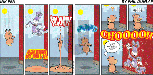 Ink Pen - Sunday September 6, 2009 Comic Strip