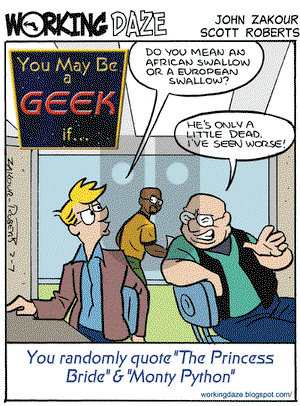 Working Daze on Friday February 6, 2009 Comic Strip