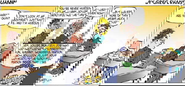 Luann on Sunday January 21, 2001 Comic Strip
