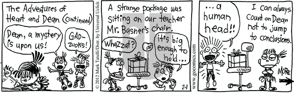 Heart of the City on Wednesday February 1, 2012 Comic Strip