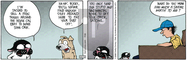 Get Fuzzy - Thursday July 30, 2020 Comic Strip