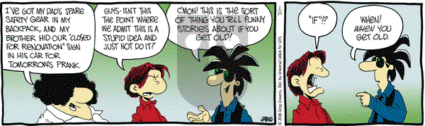 The Buckets on Thursday February 25, 2016 Comic Strip