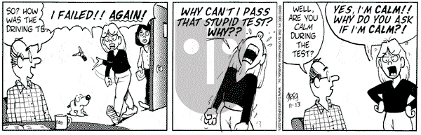 Luann on Monday November 13, 2000 Comic Strip