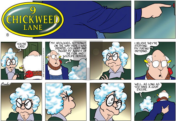 9 Chickweed Lane on Sunday March 27, 2005 Comic Strip