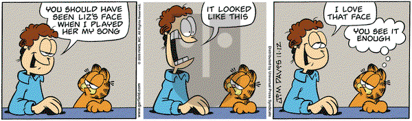 Garfield on Thursday November 12, 2009 Comic Strip