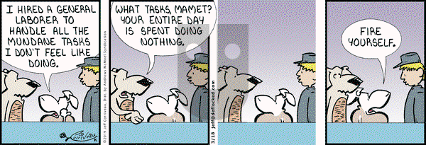 DeFlocked on Monday March 18, 2019 Comic Strip