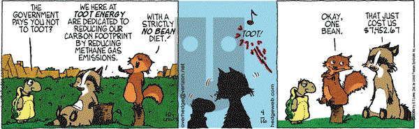 Over the Hedge on Wednesday April 16, 2008 Comic Strip