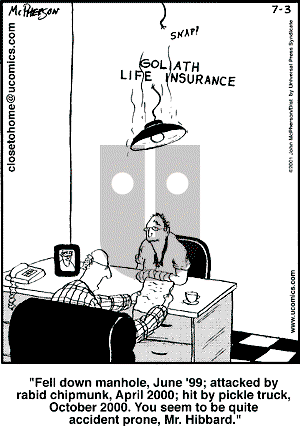 Close to Home - Tuesday July 3, 2001 Comic Strip